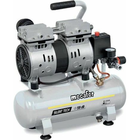 MECAFER COMPRESSEUR SILENCIEUX 24L 1HP (1/5)