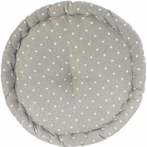 Today Constance runder Bodenkissen Multicolor aus Baumwolle