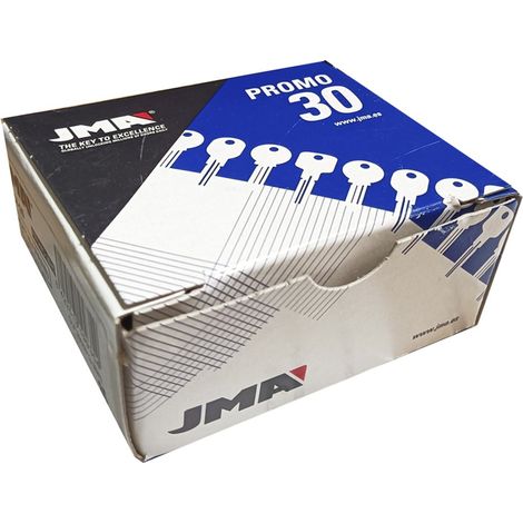 Ensemble de clés JMA Prom. 30 clés + 5 gratuites sécurité laiton IS-6D