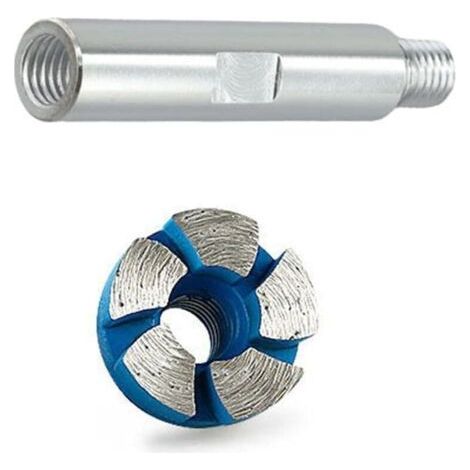 Mola abrasiva a forma di ciotola da 2,5 cm per calcestruzzo, muratura e granito con segmenti turbo, riduzione del calore e delle vibrazioni, smerigliatrice angolare (1/5)
