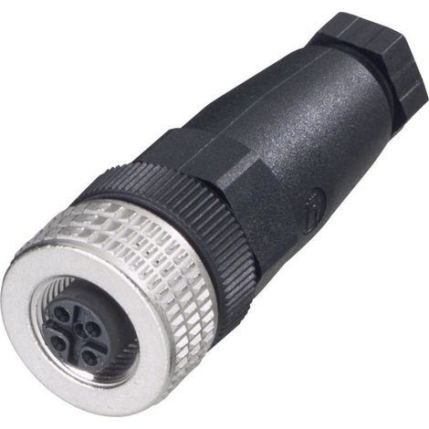 Connecteur non confectionné pour capteurs/actionneurs Hirschmann ELKA 4012 PG7 933 139-100-1 M12 fem