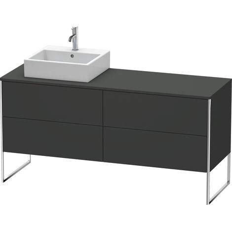Duravit XSquare Konsolenwaschtischunterbau freistehend, 4