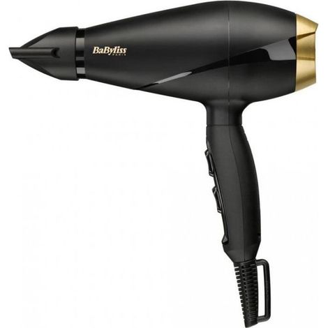 Sèche-cheveux BaByliss 6704E 2000 W Noir. Or (1/5)