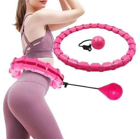 Weighted Smart Hula Hoop - has 24 removable parts (1/4)