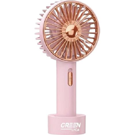 Ventilateur de table/à main à double fonction, design charmant et chargement USB, parfait pour une utilisation en extérieur en été, à la maison ou en résidence étudiante.