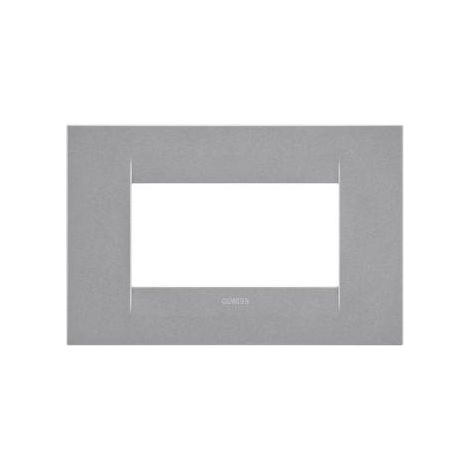PLAQUE GEO 4P TITANE GEWISS GW16404VT