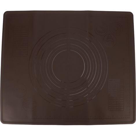 Tapis de cuisson en silicone antiadhésif haute température, planche à pâtisserie pour roulage de pâte, accessoires de pâtisserie (1/5)
