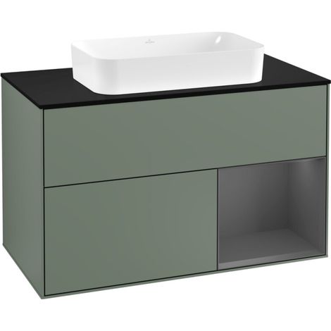 Villeroy & Boch F252GKGM Armoire sous lavabo Finion F25