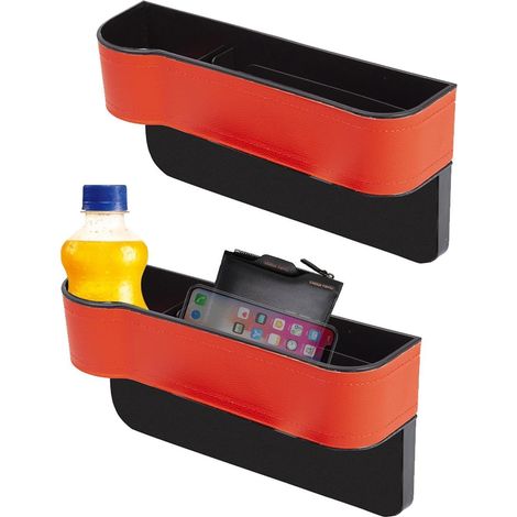 Remplissage de l'espace de siège de voiture, boîte d'organisation automatique pour lunettes, multifonction, remplissage pour les espaces de siège de voiture Boîtes de rangement réutilisables pour (1/5)