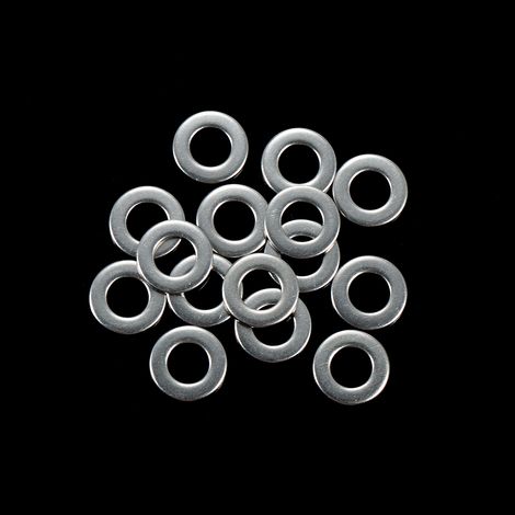 [JAMAIS UTILISÉ]Kit de 105 rondelles et joints assortis en acier inoxydable 304, type O, avec joints plats (M3, M4, M5, M6, M8, M10). (1/2)