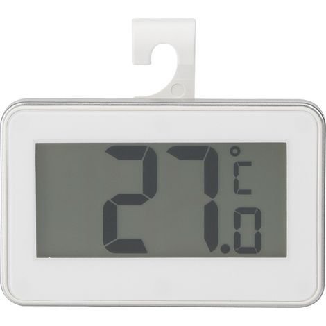 Hochpräzises, wasserdichtes elektronisches Thermometer für Kühlschrank und Gefrierschrank, Weiß (1/5)