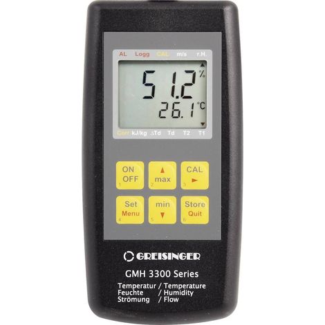 Greisinger GMH 3351 Igrometro 0 % ur 100 % ur Funzione datalogger (1/2)