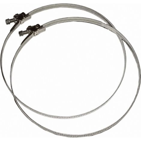 Autogyre Universelle Spannbänder aus Stahl 60-215 mm Set 2