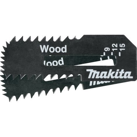 MAKITA B-49719 (pkt of 2) Wood blades 55mm x 18mm x 0.55mm