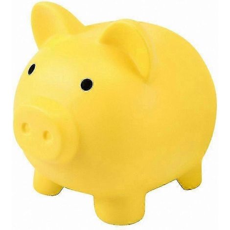 Tirelire incassable en plastique grande tirelire pour enfants cadeau pratique pour filles et garçons (1/4)