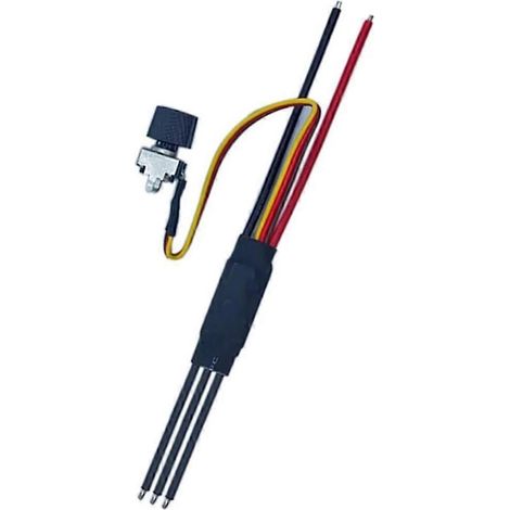 Contrôleur de vitesse pour moteur brushless triphasé 500-2700 kV CC 7-26 V avec potentiomètre pour batteries LiPo 2-6S (1/5)
