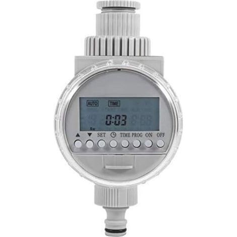 Solarbetriebene Bewässerungsuhren mit LCD-Bildschirm, wassersparend für Garten und Haus, Zubehör für die automatische Bewässerungssteuerung (1/5)