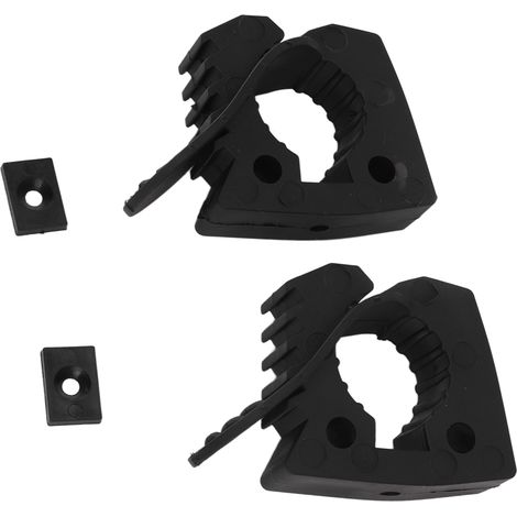2 supports de pelle à dégagement rapide en caoutchouc, compatibles avec les outils de 1 1/7 pouce à 1 3/7 pouce de diamètre (1/5)