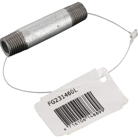 Rohrnippel verz. 1/4"x60mm UNIVERSAL FG231460L