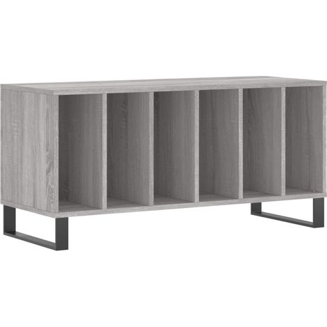 Maison Exclusive - Mobile Porta DiscGrigio Sonoma 100x38x48cm Legno Multistrato