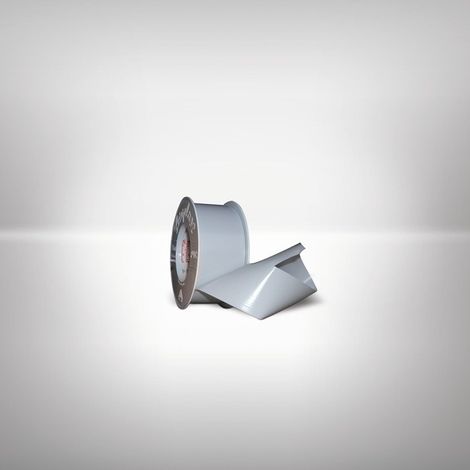 Armacell Armalok Klebeband Breite 38mm, Länge 25m, Dicke 0,15mm, PVC, hellgrau, von Hand abreißbar (1/2)