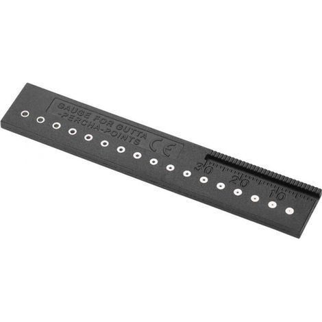 Règle de Mesure Dentaire Outils pour instrument de dentition Dental Block Outil de mesure des fichiers Mesures Dental Tools Instrument Fleximeter Bande Endodontie Outil de mesure pour dent (1/4)