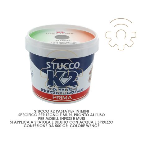 K2 mastic couleur weng 500 gr prA t A l&39emploi pour les murs en bois spatule brosse spray