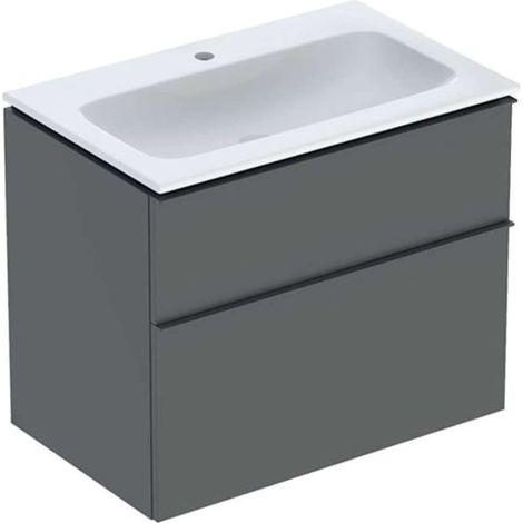 Geberit iCon Set mueble lavabo con mueble bajo lavabo, 2 cajones, (1/2)