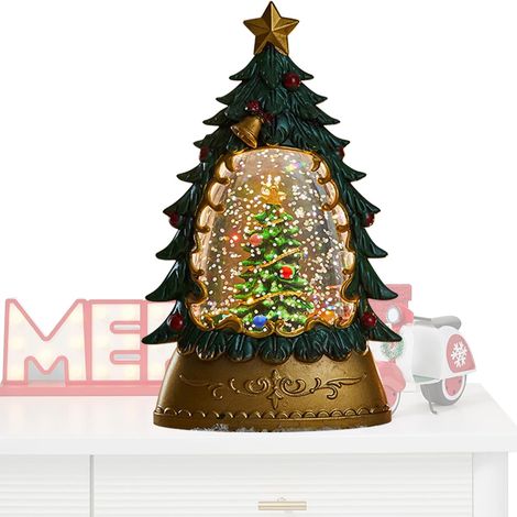 Boule Neige de Nol dcoration de Table de Nol Globe (1/5)