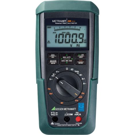 Gossen Metrawatt METRAHIT AM TECH + GH Hand-Multimeter kalibriert (DAkkS-akkreditiertes Labor) digit