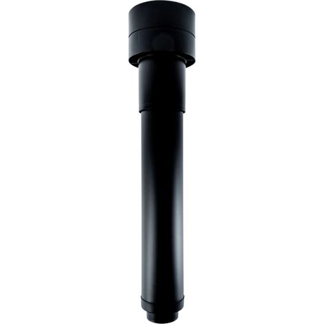 Wolf Pasamuros de techo DN160 aislado, L:1159mm, negro, para CWL, 2575802