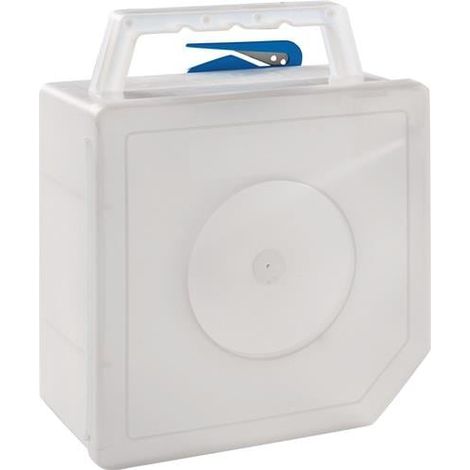 Distributeur de ruban de signalisation Wemas ( 4000818521 ) transparent avec couteau intégré (1/3)