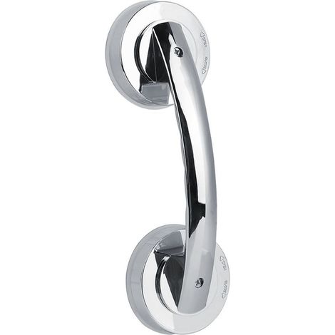 Poignée Ventouse - Pour Porte Vitrée Salle De Bain Cuisine - Barre D Appui Sécurité - 196 X 65 X 45 Mm - Charge Max 15 Kg - 1 Pièce (1/5)