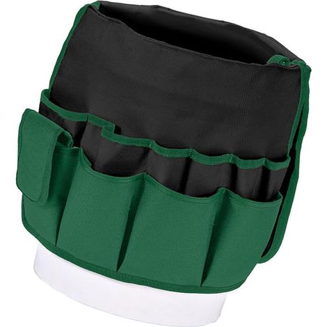 Sac de transport portable pour outils de jardinage avec poignées solides et doublure imperméable pour une utilisation par tous les temps par les travailleurs en plein air (1/4)