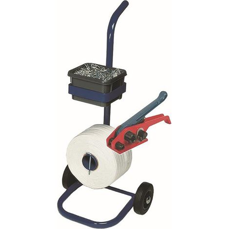 Kit de cerclage 600kg, Polypropylène, Attache en Métal galvanisé Blanc ( Prix pour 1 )