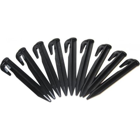 Clous, piquets de Fixation de câble de Tondeuse à Gazon, ancrage au Sol - ABS HQ renforcé, pièce:500 (1/5)