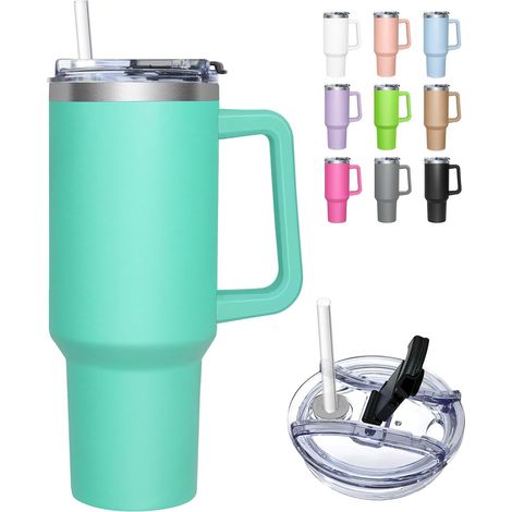 Isolierbecher – 1 Stück – Edelstahl – 24-Stunden-Isolierung – Ideal für Reisen und Büro – 1180 ml (1/5)