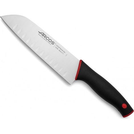 COUTEAU SANTOKU DUO - Couteau conçu pour une découpe précise des légumes, de la viande et du poisson.
