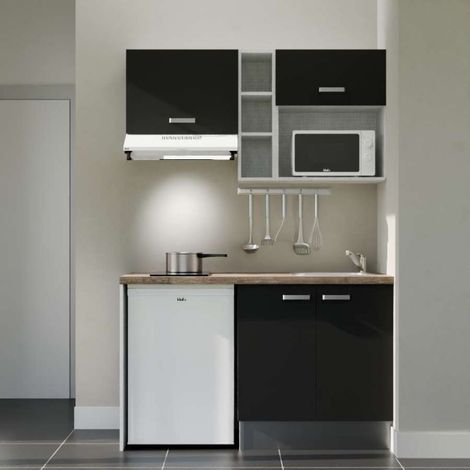 Kitchenette K13L-PT - 140 cm avec plan de travail et évier