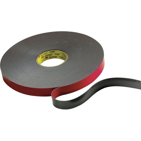 3M VHB™ 5958FR 59581233 Doppelseitiges Klebeband VHB™ 5958FR Schwarz (L x B) 33 m x 12.5 mm 1 St.