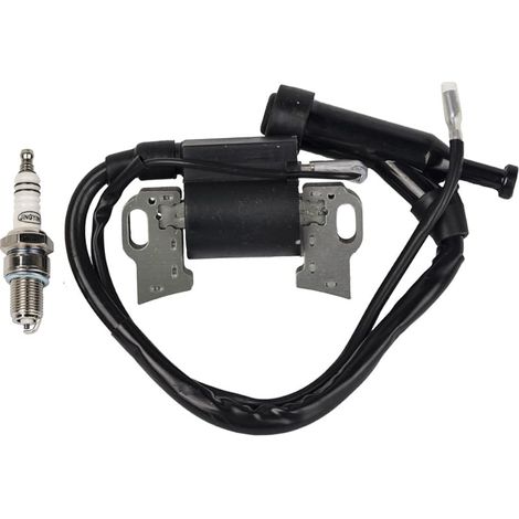 Bobine d'allumage W/Bougie d'allumage Gx240 GX270 Gx340 Gx390 8 9 11 13hp Moteur Neuf (1/5)