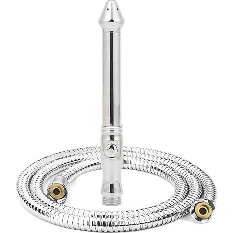 Système de tuyau et de buse de lavement de douche avec tuyau de douche à main de 5 pieds pour kit de nettoyage colique Douche (1/5)