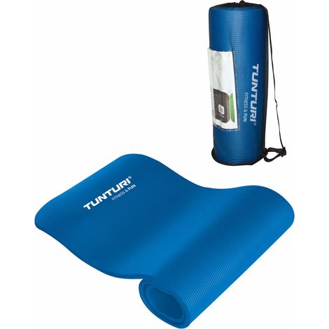 Tunturi 14TUSFU133 Tapis d'exercice Tapis de sol renforcé Bleu (1/5)