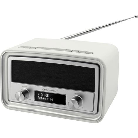 soundmaster UR190WE Tischradio DAB+, UKW DAB+, UKW   Weiß (1/4)
