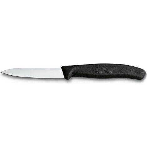 Lot De 2 Couteaux Office 8 Cm Noir - Swissclassic - Victorinox