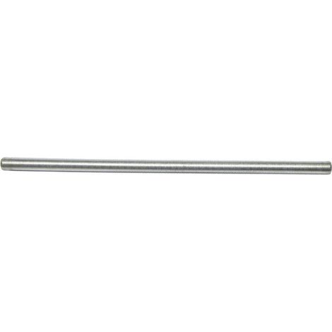 Tibelec – Tubulure acier 250mm – Filetage 10x1 – Pour montage luminaires – Acier gris – Résistance accrue contre le desserrage