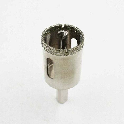 Foret de Diamant avec Foret Centreur, 25mm Trou Scie Cloche Trépan de Carottage Outils de Coupe pour Verre/Céramique/Carrelage/Pierre Claire (1/4)