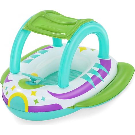 Aufblasbarer Fuchs-Schwimmring für Kinderpool, aufblasbarer Schwimmring, Poolspielzeug für Jungen und Mädchen (1/5)