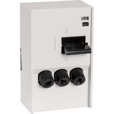 Legrand 046164 Combinato PAC a cartuccia, da incasso, 20 A, 3 poli, grigio chiaro
