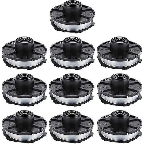 Compatible avec Makita, 196146-9/195858-1, multicolore, kit avec 10 bobines de fil de coupe-bordures. (1/4)